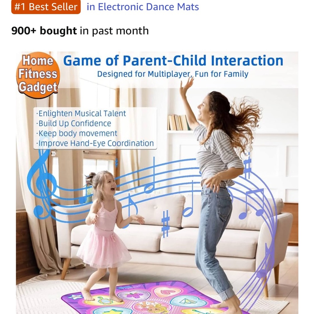 Dancing Challenge Playmat - Multicolor - Picture 4 of 4